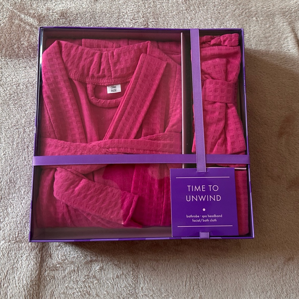 Bath robe set